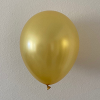 Воздушный шар Золото Металлик